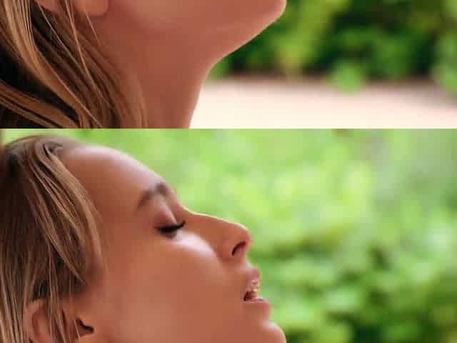 Blonde Big-Tit Lesbians Kelly Collins and Polly Yangs in
