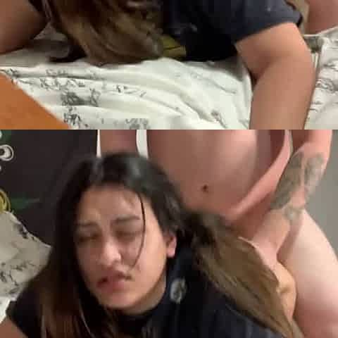 Rough Anal and Cumshot for Sexy Latina Amateur