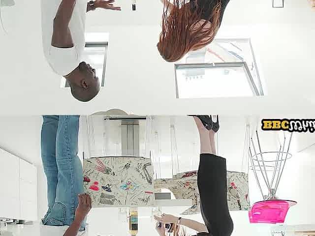 Ginger lascivious maid analriding on BBC boss