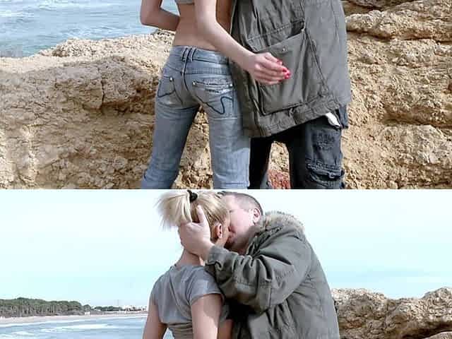Yelena vera : wild outdoor anal sex with gorgeous skinny milf yelena vera