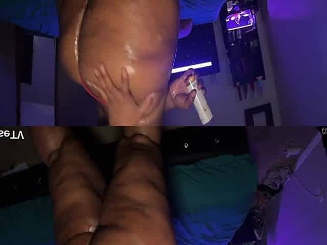 Tsunami Mami's Ebony Curves Ignite Wild Amateur Passion