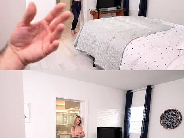 New teen stepsis wants stepbros big dick