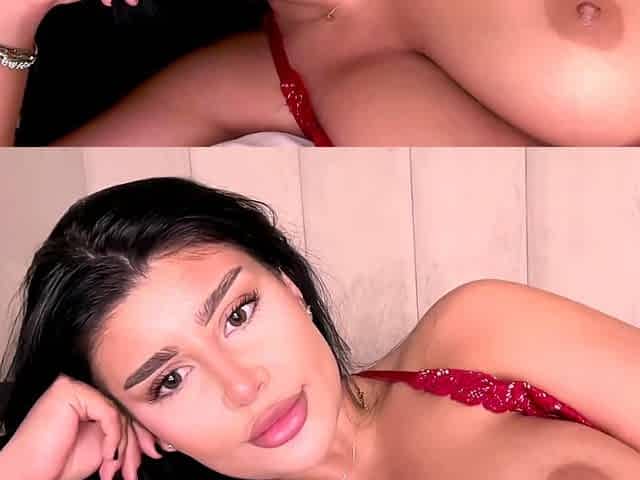 Beautiful brunette with big boobs jerk off instrucions