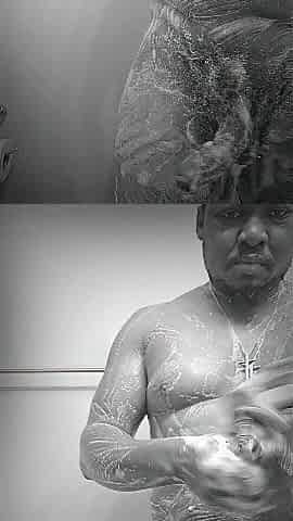SLUTTY DURING MY WASH ROUTINE, Thick NUT unfathomable from the BALLS