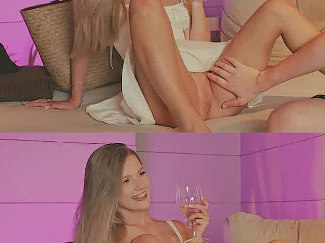 eighteen year old gal Ellie Moore screws with a stranger and gets creampie