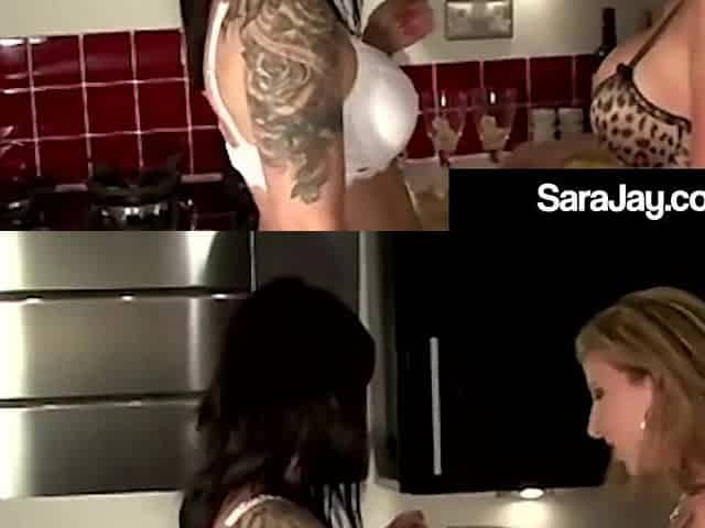 Aged Mommys Sara Jay & Daisy Alt Titty Worship Every Other!