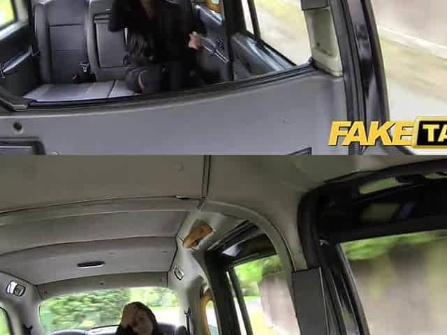 Fake Taxi Brunette hair club dancer works her magic for free ride