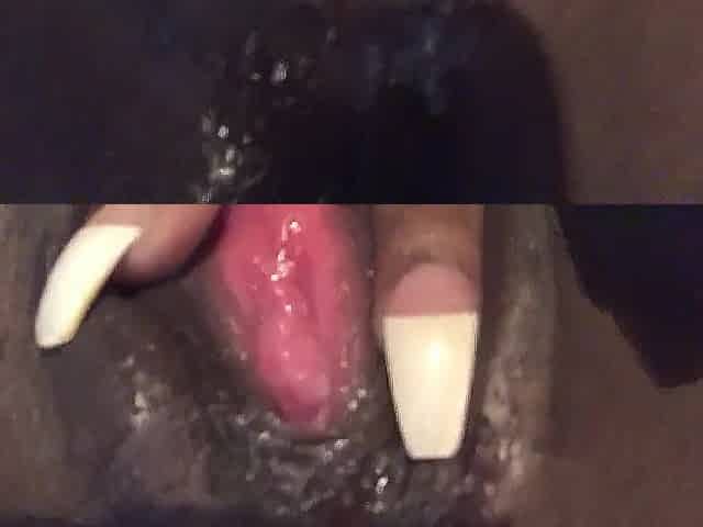 Playing With My Taut Soaked Vagina