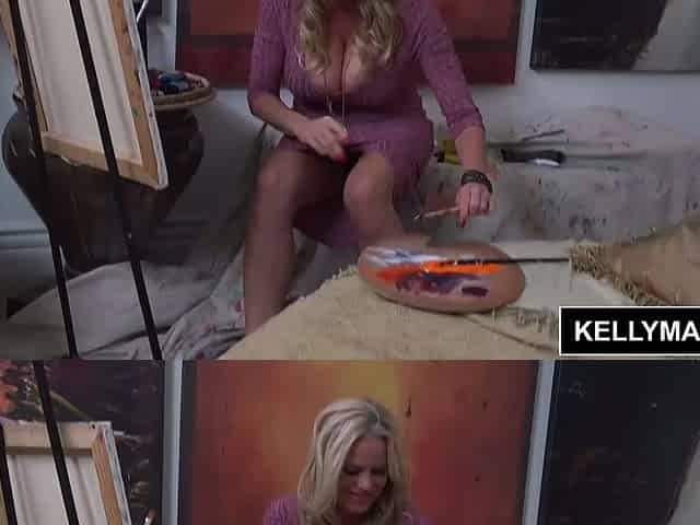 This artsy milf with huge tits secretly wants me to destroy her pussy