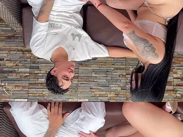 My wife gives her delightsome cunt to my most good ally and me - trio - Antonella Jones