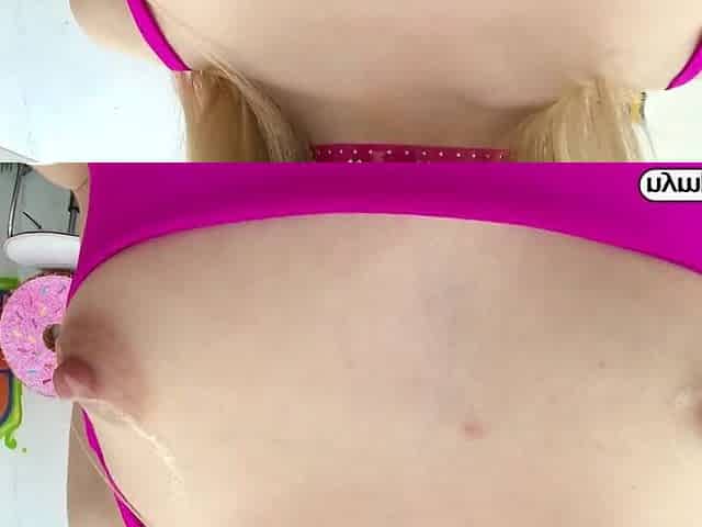 NYMPHO Pumping Mackenzie Moss full of sperm