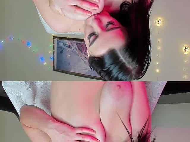 Banging my moist and shaggy vagina and sucking boobs