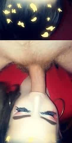Hot Brunette Girlfriend POV Blowjob