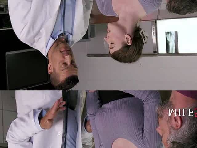 MILF5 - Fertility Doctor Impregnates Men Wife In Front Of Him
