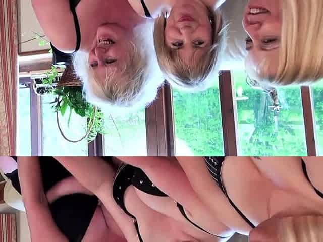AgedLovE Three Busty British Matures And One Dick