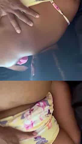 Amateur brunette fucked in POV Telsev