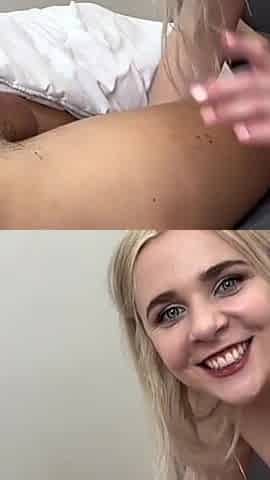Fucking a Blonde Babe Tight Pussy and Ass on POV with My Big Dick Friend Raul Bud