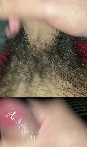 every day wank 09/thirty - trickling precum and cumming a thick load - wank defiance