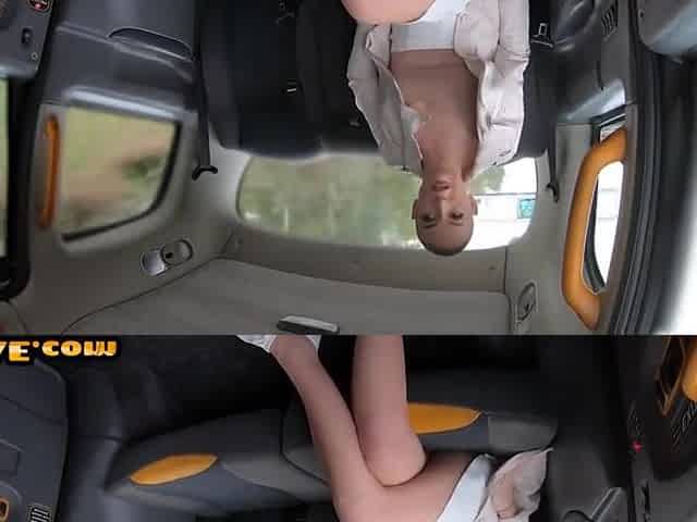 Taxi Babe Gets Fucked By Driver Outdoor After Cocksucking