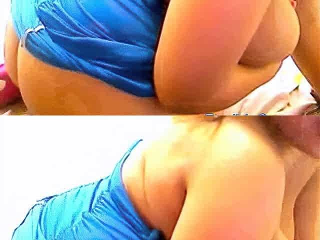 Big-Titted Black BBW's Webcam Show