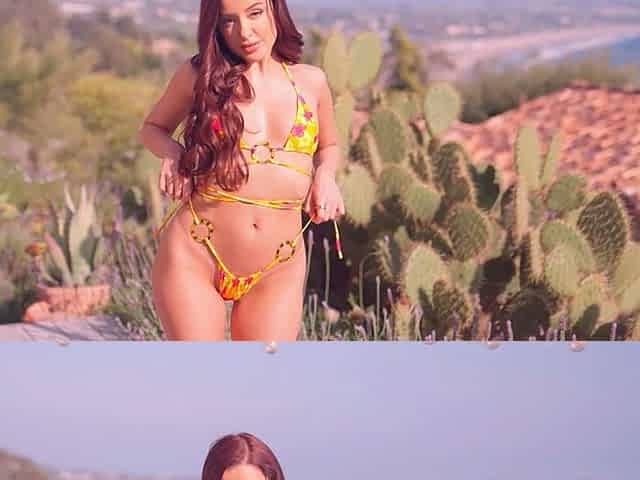 Tiny latina teen Vanna Bardot shows body
