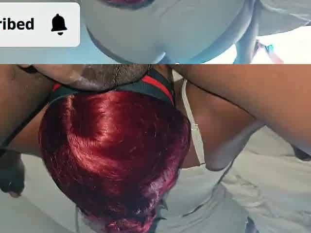 Ebony woman with a pleasant tooth likes sucking ebony dicks