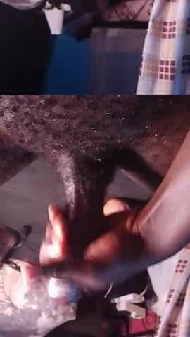 Black cock blow job