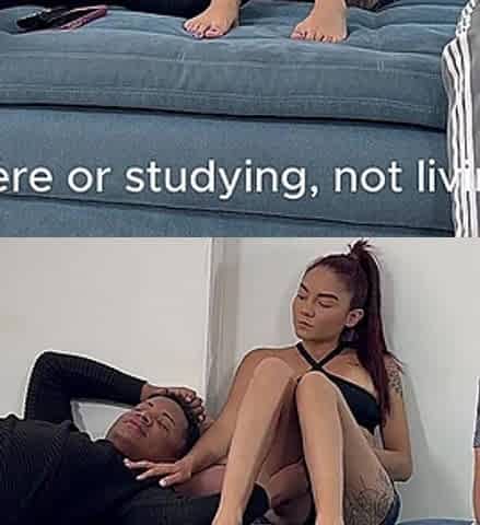 Cuckold Boyfriend Sees His Girlfriend Get Fucked with a Big Thick Black Cock