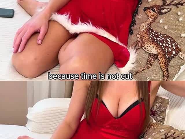 Real Cheating For Christmas - Creampie For Wife And Then Cum In Her Friends Mouth - English Subtitles