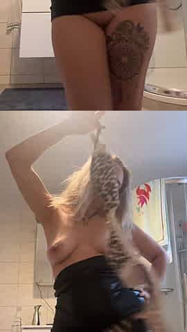 I'm Fucking My Own Hole! Look How I Scream When I Get Fucked Hard in Two Holes!