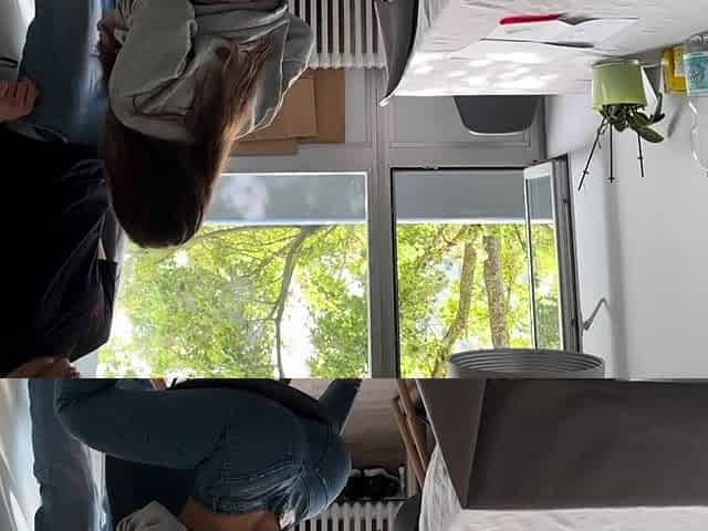 Roommate Fucks me Hard in the Kitchen!