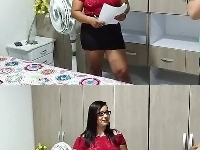 I receive a client to show him an apartment and I close the business by banging and receiving milk
