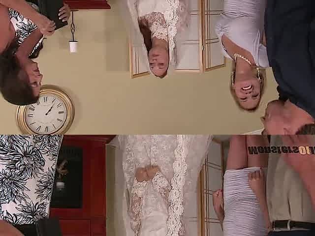 Awkward Wedding Planning Ends in Giant Facial Ejaculation