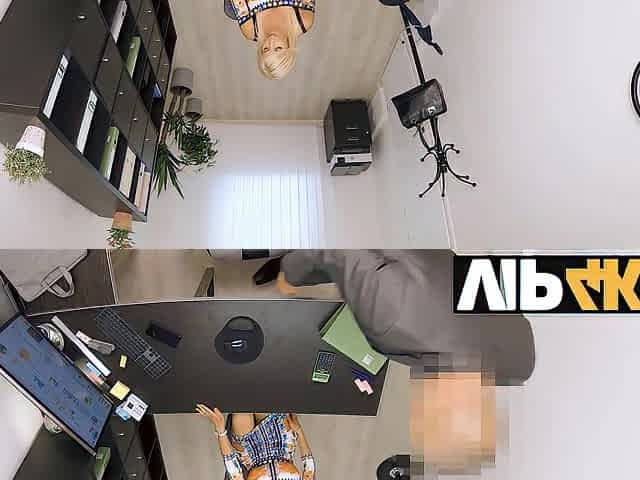 VIP4K. Banging on the desk helps blue-eyed mother I'd like to fuck get a recent mortgage loan