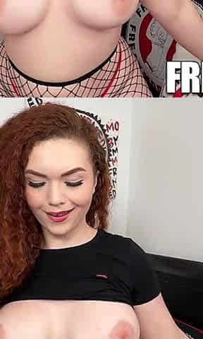 Big Titty Redhead Brina Scarlett Can't Get Enough BBC