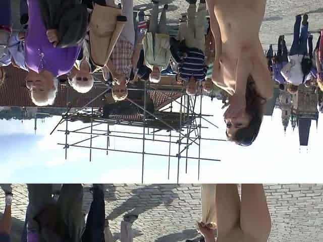Sexy milf flashing and amateur babe Aylas public