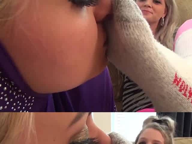 Sensual lesbians explore passionate anal pleasure with intense footjob