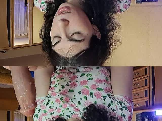 Livecam s&m sissy wench Alina shows how this babe craves to suck and deepthroat real knob