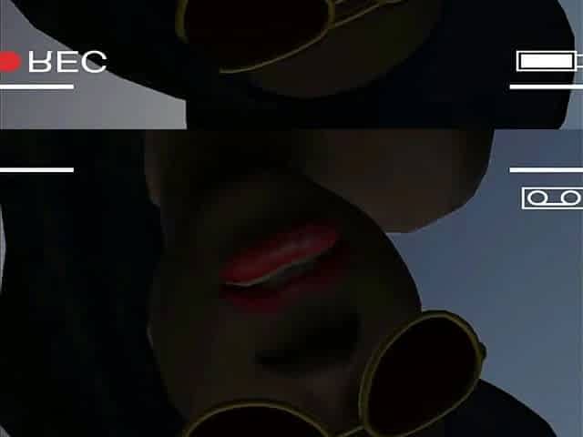 Intimate movie of Lash Leiy Ebony hotty with a large butt and braids hawt