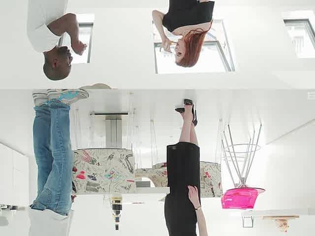 Anna de ville and her impressive natural big tits get overwhelmed by a big black cock