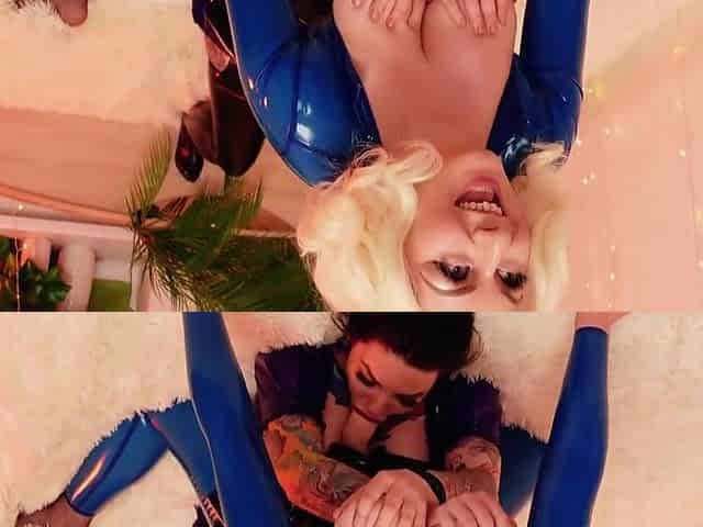 Latex Lesbian Pussy Tease - Rubber Fetish Milfs Have Sex