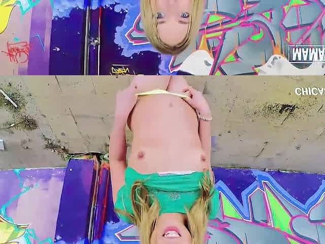 Pleasant Blond Daniella Margot is Down to Screw Massive Schlong in Public - Mamacitaz
