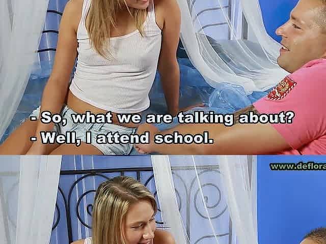 Nicollet Pici is a Hungarian tiny virgin losing virginity