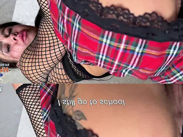 That babe Told Don't Peek i'm Shy Schoolgirl, ANAL Screw at Finest