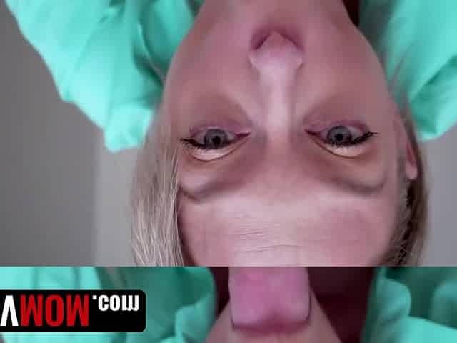 Experienced And Mature Stepmoms Give Their Stepsons A Boner With One Dirty Look