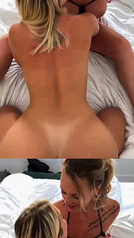 Babe Lesbian Licking Their Wet Cunt