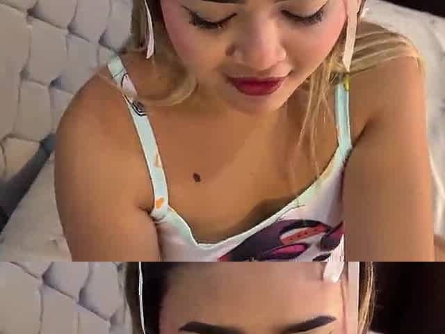 Livecam model is caught by her stepbrother and that guy bangs her so this babe won't say everything.
