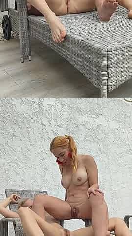My Redheaded Girlfriend Peed on My Pussy