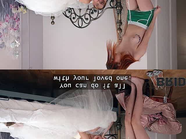 BRIDE4K. Hot 3some with hawt Russian bride whilst her groom is in one more room