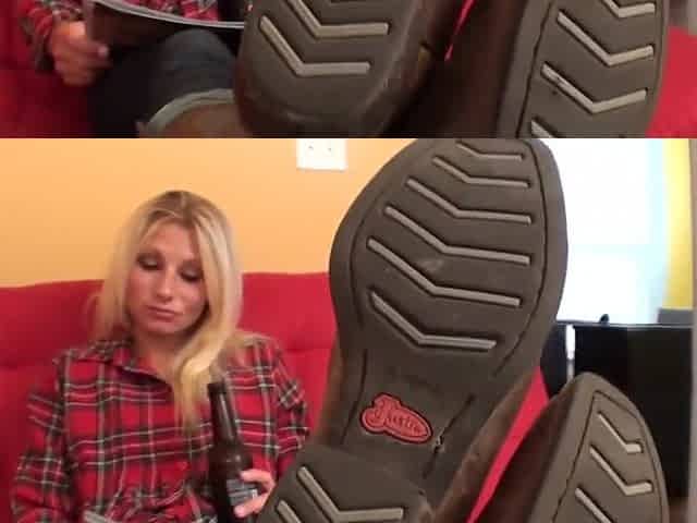 Sweet Southern Feet Ssf - Nevaeh Sweaty Boot Feet